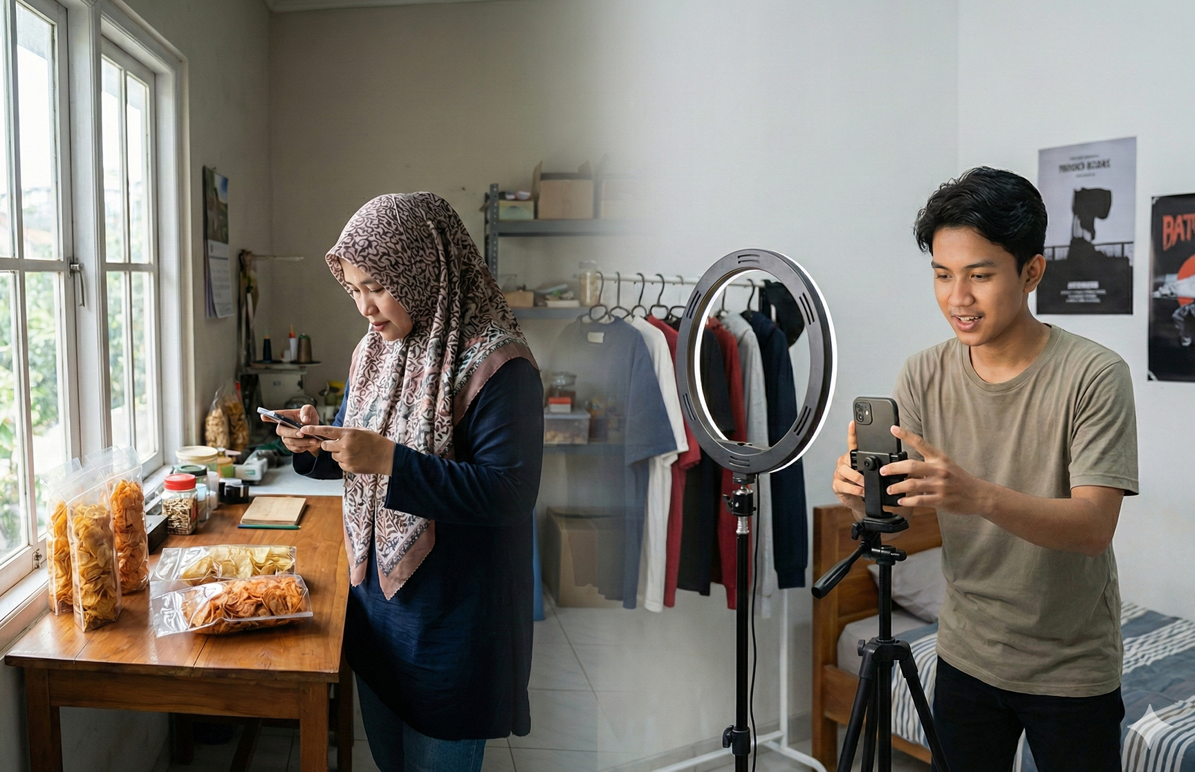 UMKM dan Konten Kreator berkolaborasi